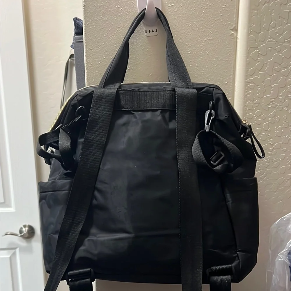 Skip Hop Black Diaper Bag Backpack